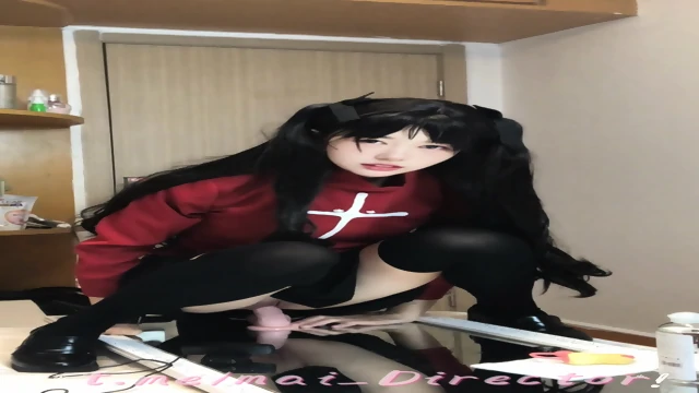 ãmai_DirectorãTohsaka Rin cosplay masturbation
