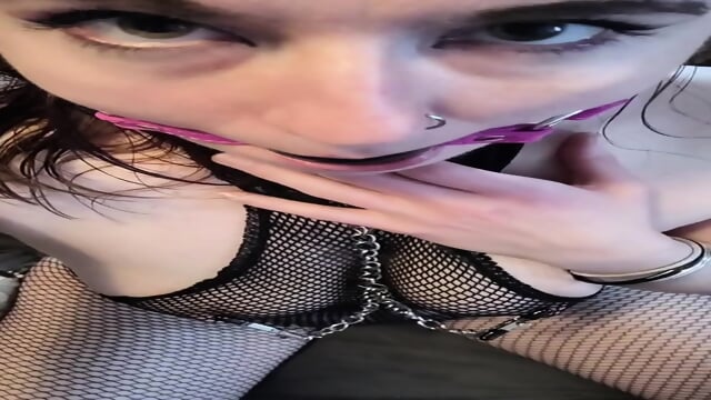 Busty MILF masturbating