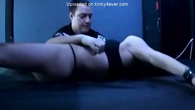 Bondage tied feet tickling