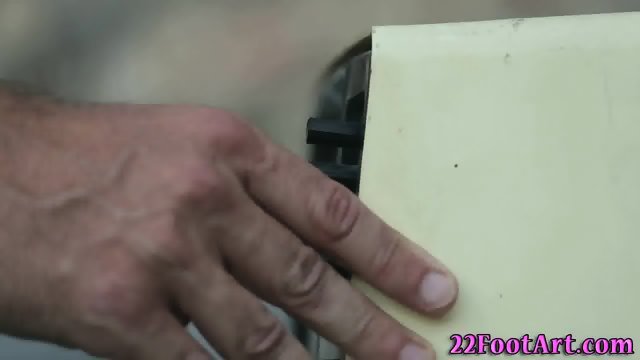 Babes slender feet jizzed