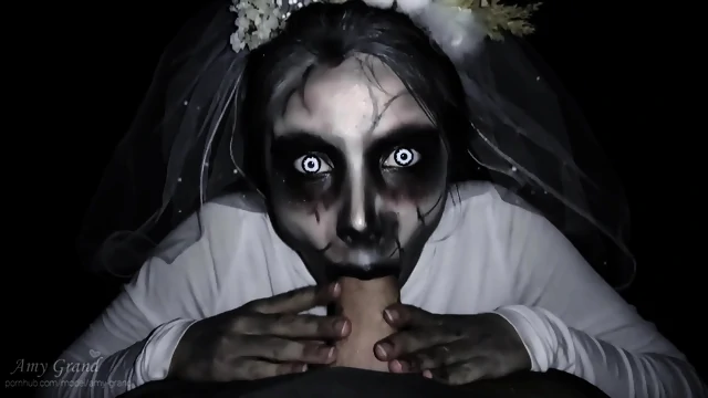 Ghost virgin suck cock