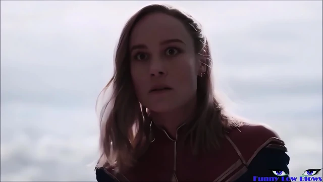 Captain Marvel balbusting KICK IN THE BALLS Brie Larson