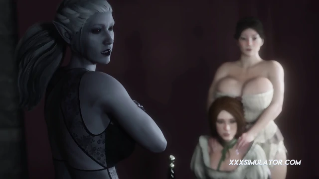 The Bordello 3D FUTA Fantasy + MK – Sindel XXX ◆ 4K Monster Cock