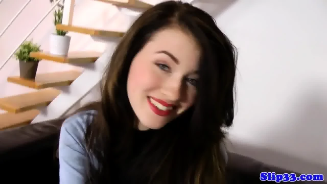 Polish teenager cocksucks old man before sex