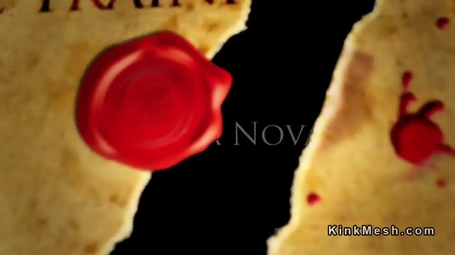 Slave training with hard anal fucking