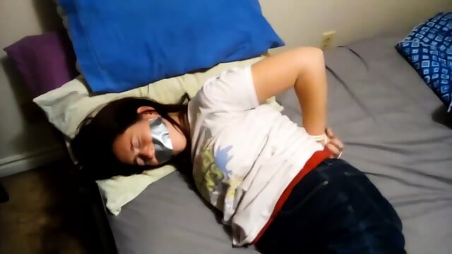 Girl Tied For The Second Time