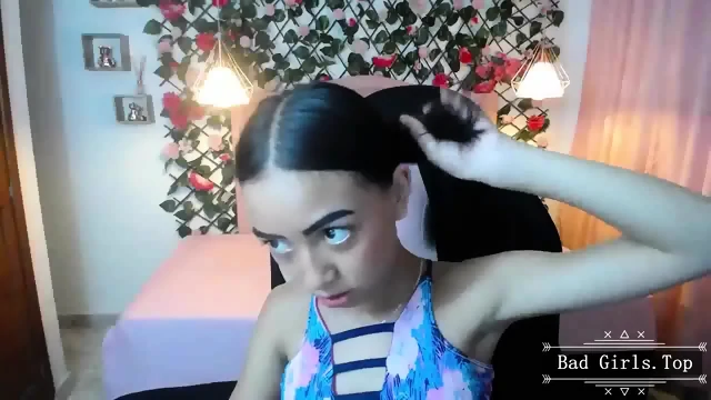 Very cute skinny small tits latina teen teasing