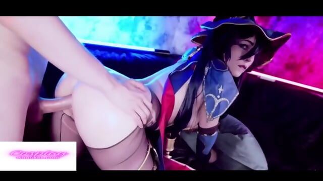 Genshin impact cosplay fuck machine bad dragon