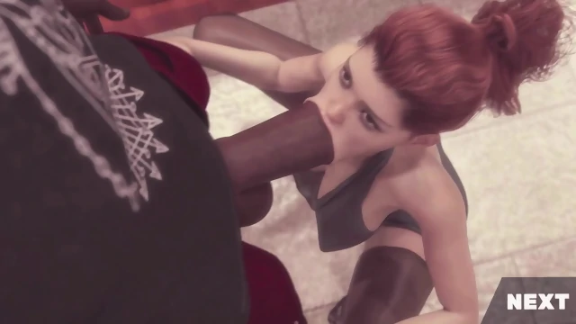 A horny bitch agreed to suck and fuck a stranger in the toilet while her boyfriend was somewhere else. 3d animated sex with creampie.