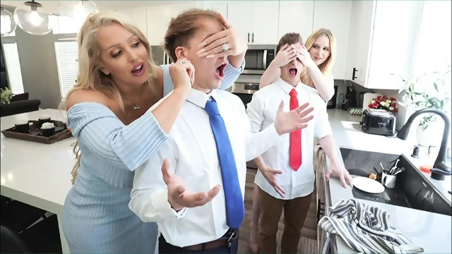 Alura Jenson & Audrey Madison - Family Lunch