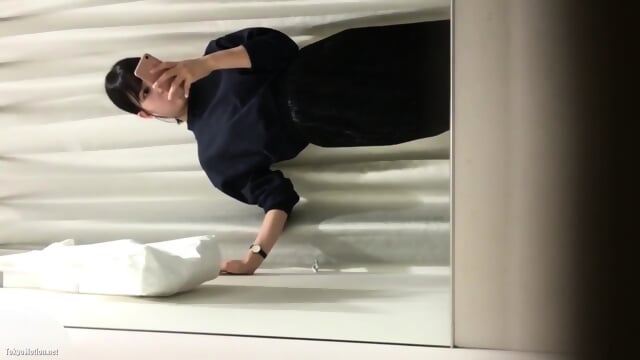 Take a peek inside the fitting rooms of Japanese apparel stores