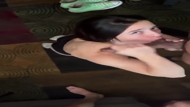 Funny college girl interracial cuckold