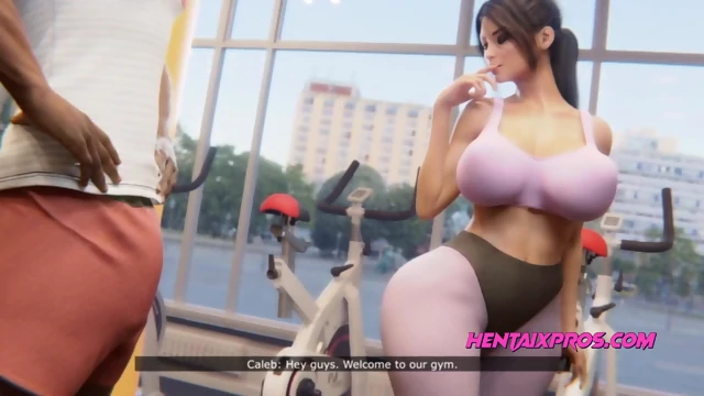 Cheating my boyfriend with a GYM coach - Hentai Uncensored