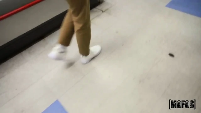 Big Dicked Man Banging Pussy All Over The Grocery Shop - Aubry Babdick