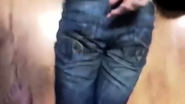 Amateur Belt Bondage