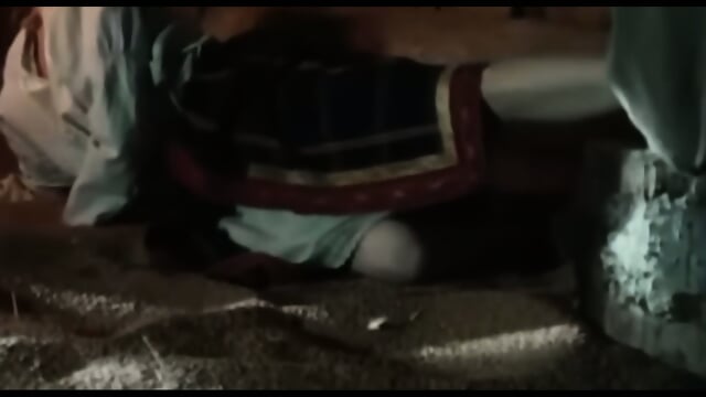 Leg Chained To Cement Block