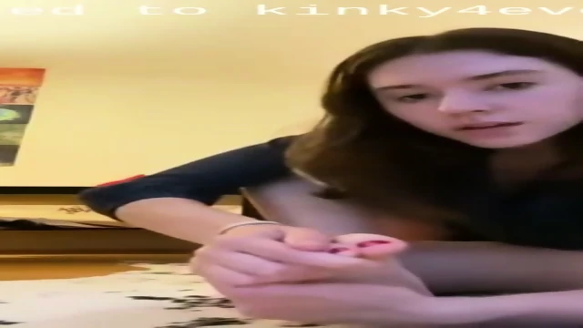 Cute College Girl Self Worship