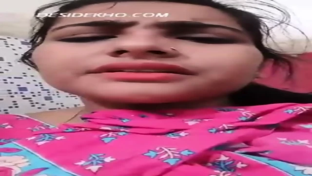 Beautiful Punjabi Desi Girl Boobs Pressing In Bathroom