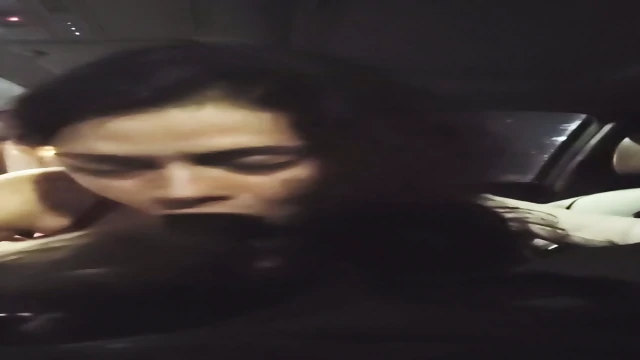 Alyssa Gives Her Coworker A Blowjob In The Parking Lot