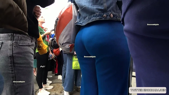 Best Encoxada Grope Cum Dickflash Girl Public