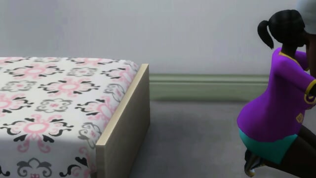 Sch janitor getting head from a student