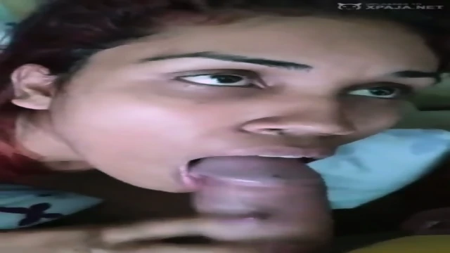 Morena tomando porra