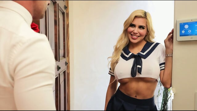 Caitlin Bell - Schoolgirl With Big Tits