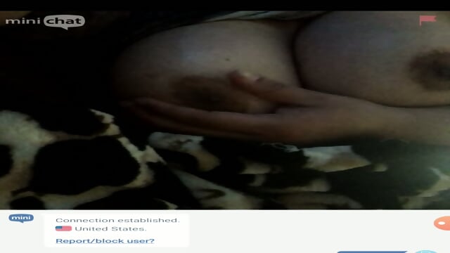 Horny slut show beautiful titts part 1