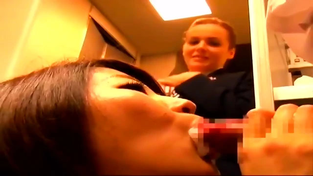 The special service of the stewardess who arrived...