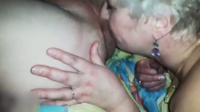 Russian Mature Enjoys Ass Licking & Blowjob