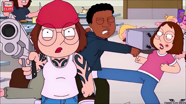 Violent MEG BALLS KICK in school fight ballbusting è½ç¸ kick in the nuts à¤à¤à¤¡à¤à¥à¤· à¤à¤¿à¤ chris griffin family guy