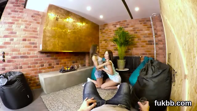 Slutty teenie rubs crack and gets licked and shagged in pov