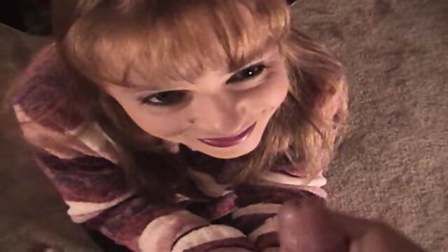 Christmas blowjob and facial