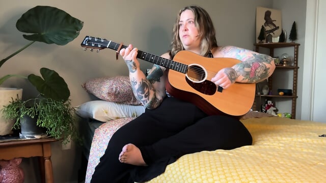 curvywitch - New Morning by Nick Cave BBW guitar