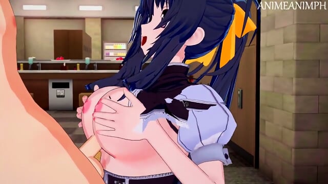 Cogiendo Con Rias Y Las Otras Chicas Cachondas Novias Infieles De Issei Mientras No EstÃ¡ Termino Llenandolas Con Mucha Leche Caliente.