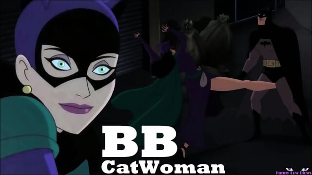 Catwoman BALLBUSTING BATMAN & Cop Bullock, 4 Kicks in the nuts DC nutshot compilation