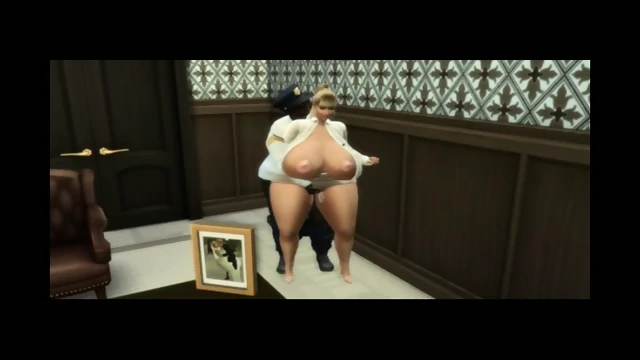 Married Blonde Boss Blacked