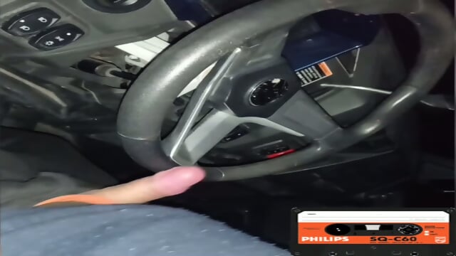 A guy tells Moisei Robert that I want to see you have sex with the steering wheel again to e.release sperm on this steering wheel. now it's night and no one can see you now do this for me without hesitation and I would be grateful that you did everything