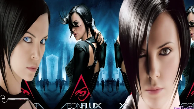 Ãon Flux BALLBUSTING COMPILATION Charlize Theron 4 nutshots