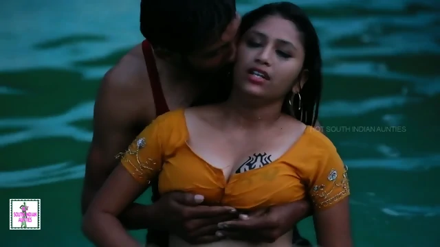 Hot Desi Shortfilm 55 - Mamatha Transparent Nipple in Wet Blouse and boob Press 💕💕💕