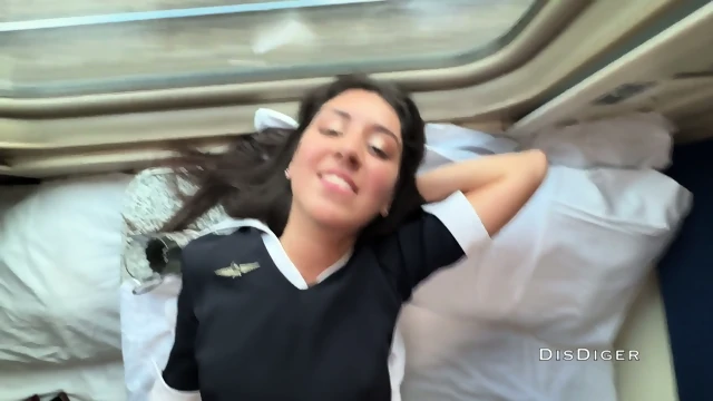 Russian Train Conductor Get Fucked