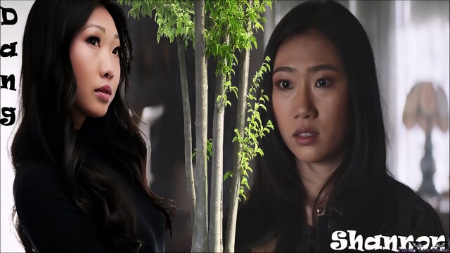 Shannon Dang Kung Fu ballbusting KICK IN THE BALLS Asian teen fighter