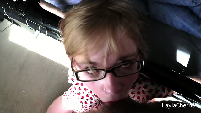 Deepthroat with delicious slut