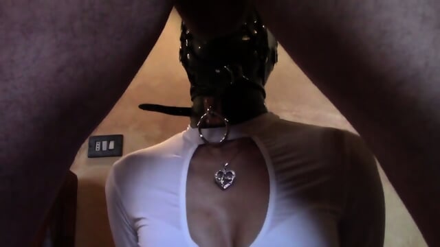 Tied Laura XXX Masked for Hardcore BDSM and Facial