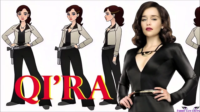 star wars QI'RA ballbusting stomp redhead kick in the balls