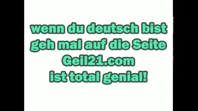 30 Sekunden Orgasmus meiner Freundin