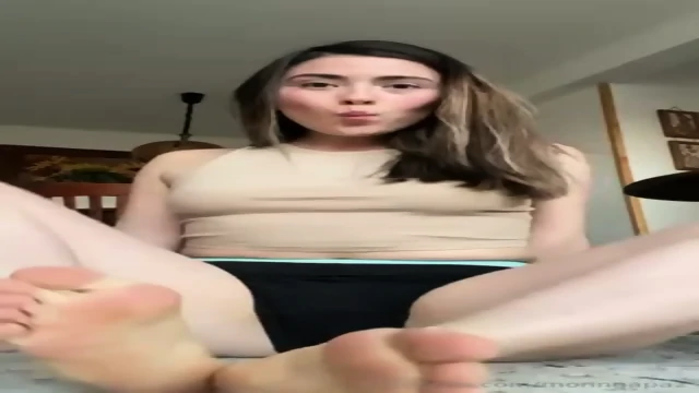 Latina enjoying her smell