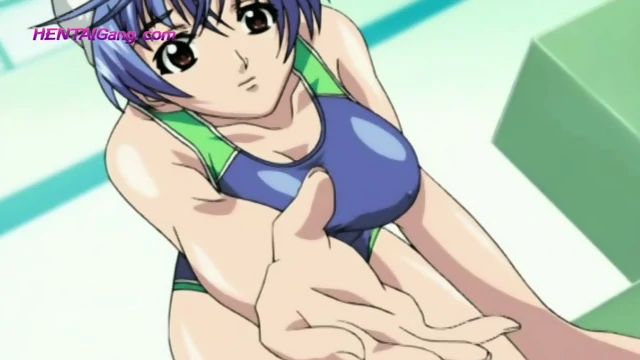 Busty slut seduces the boy at the swim facility ◆ HENTAI UNCENSORED