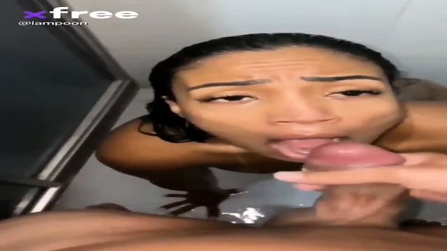 Mamou e levou gozada na cara