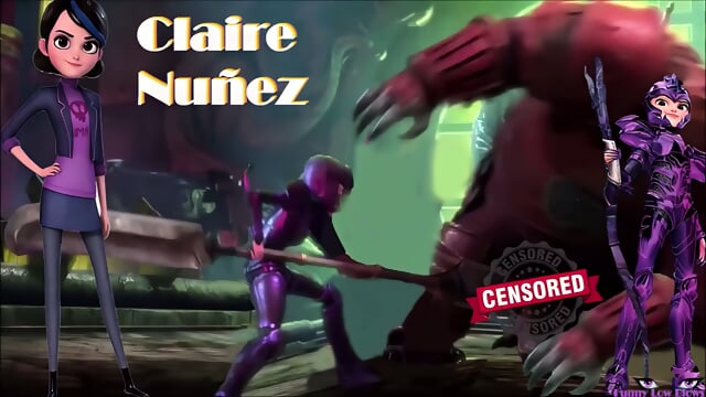 claire nuÃ±ez anime kicks in the balls, Female Villainess ballbusting